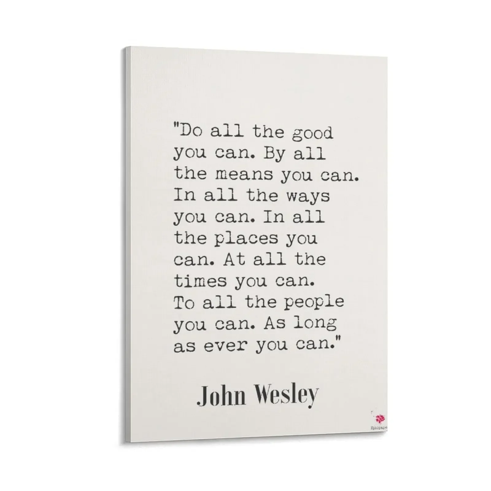 

John Wesley ..Do all Canvas Painting anime decoration house decorations Decor for room Decorative paintings