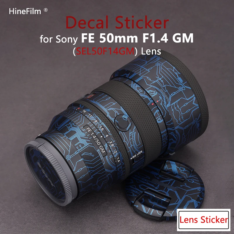 

for Sony FE 50mm f/1.4 GM Len Premium Decal Skin for SONY FE50 F1.4GM / 50GM 1.4 Lens Protector Anti-scratch Cover Film Sticker