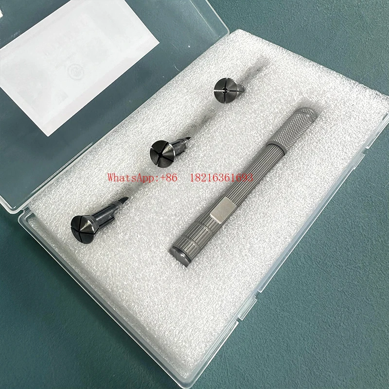 Handheld Watch Holder with 4 Clips, Watch Making Tool Clip, Watch Parts Repair