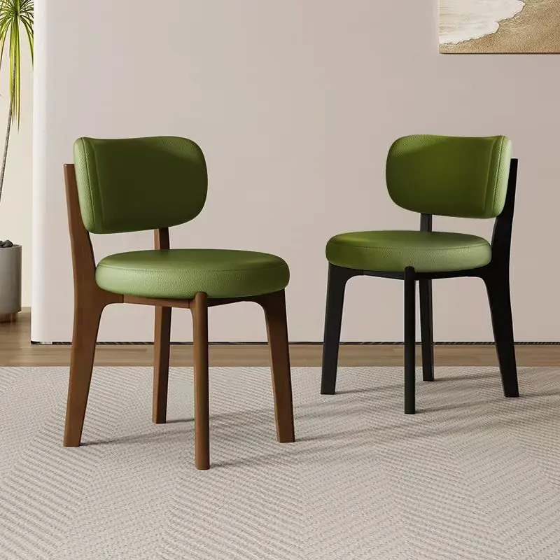 

Modern Luxury Dining Chairs Modern Mobile Designer Dining Chairs Balcony Creative Minimalist Wooden Sillas Kitchen Furniture