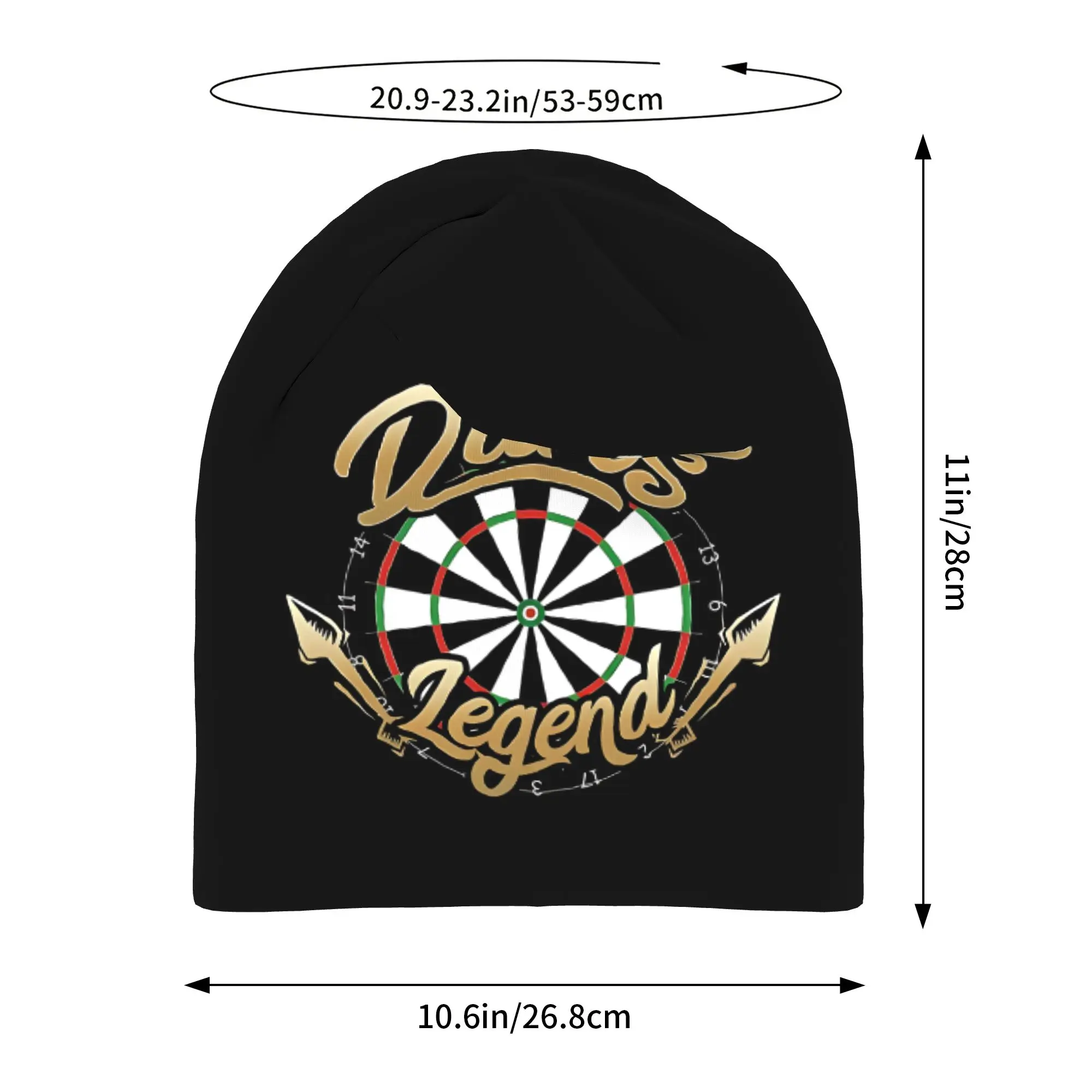 Gorros   Summer Hats Darts Game Bullseye Thin Hat Bonnet Hipster Skullies Beanies Caps Men Women's Earmuffs
