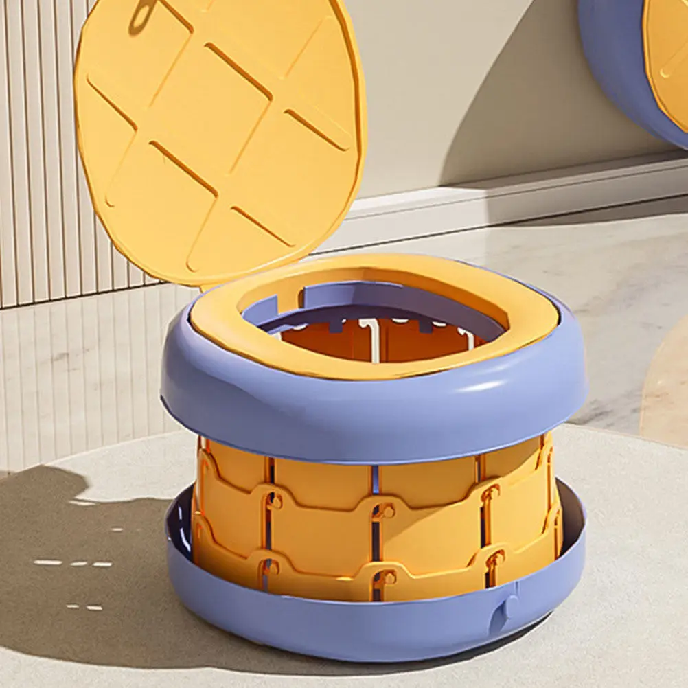 1セットポータブル男の子用トイレトレーニング折りたたみ式旅行幼児用便座省スペース車キャンプ必需品