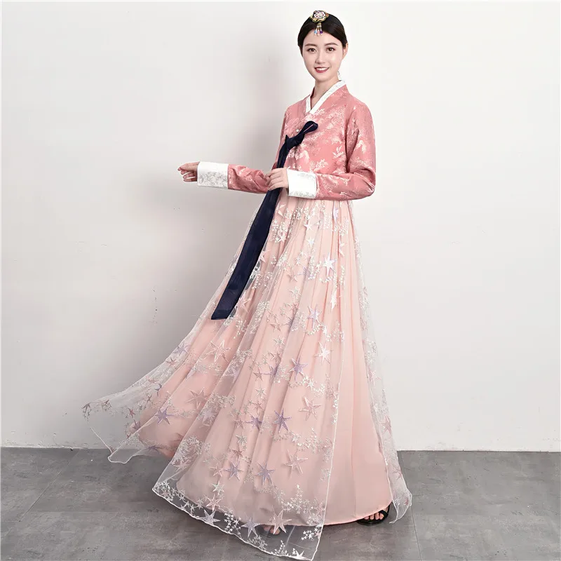 High Quality |Korean Clothing Women's Traditional Costume Court Wedding National Performance Stage Dance Ancient Suit