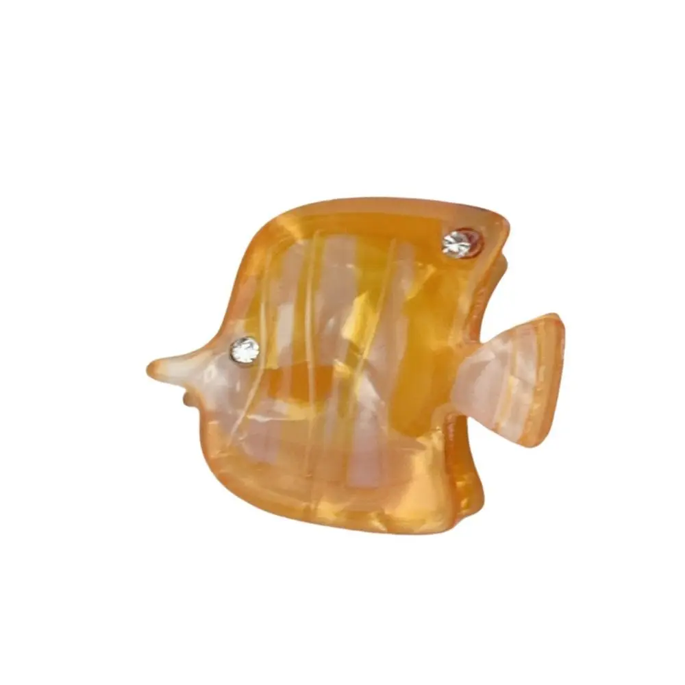 Sweet Animals Hairpin Acetate Animal Hair Clip Cartoon Sea Animal Mini Hair Claw Conch Barrette Girls image 2