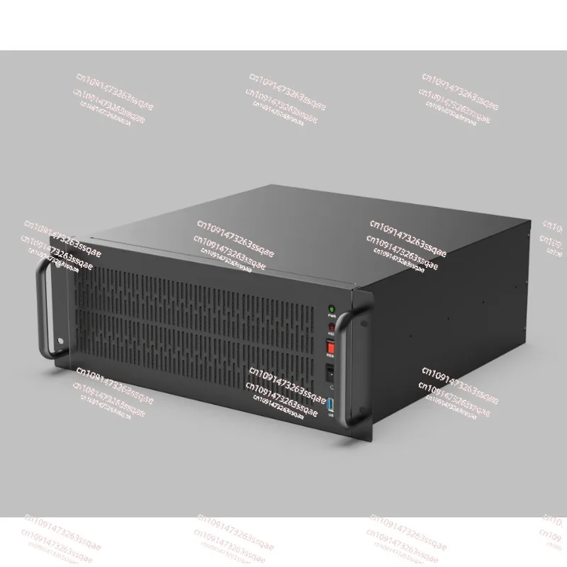 4U chassis depth 500mm ATX large board 20 disk server full height graphics card ATX power supply, industrial control chassis