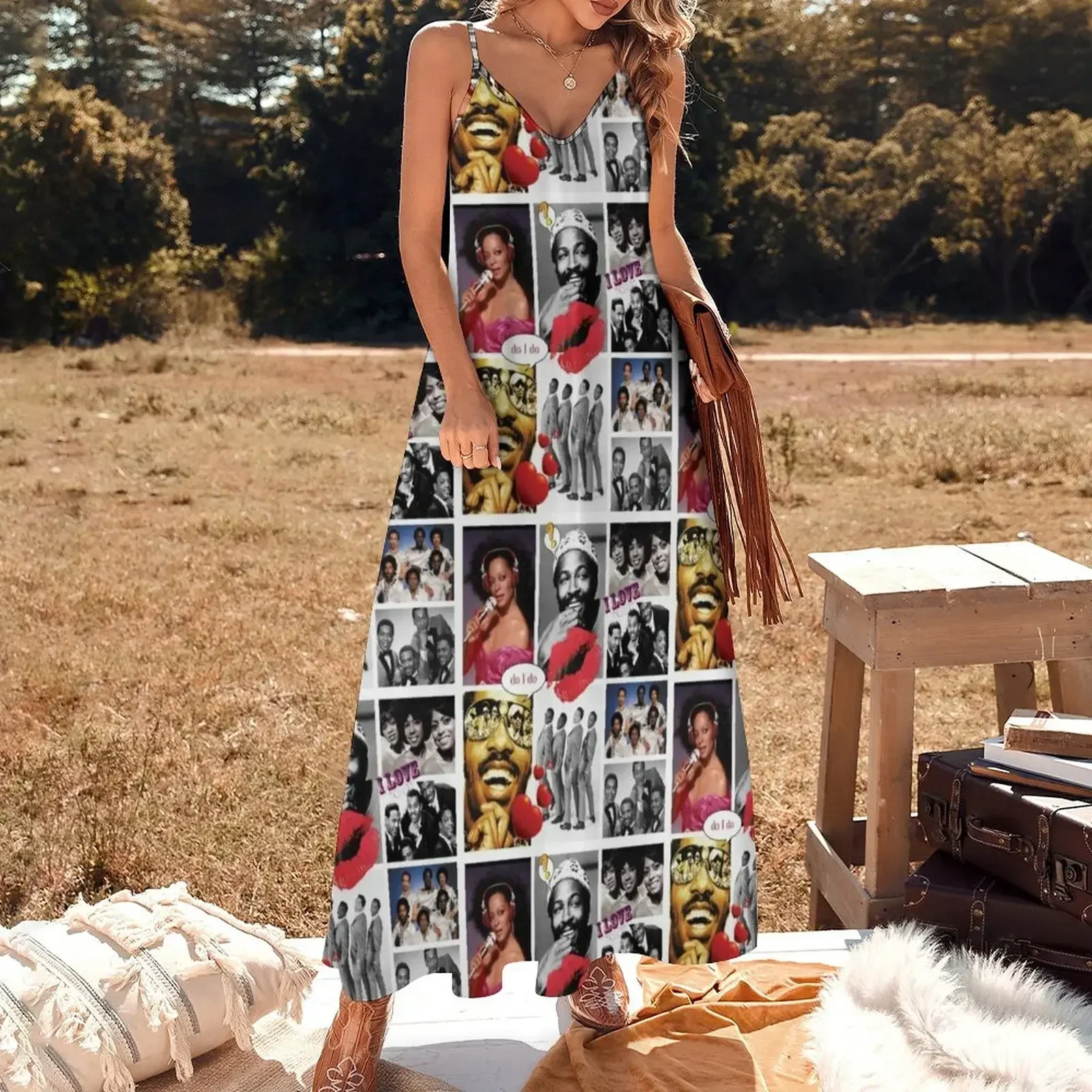 Motown Music Sleeveless Dress summer dresses party dress women elegant luxury prom dress 2025