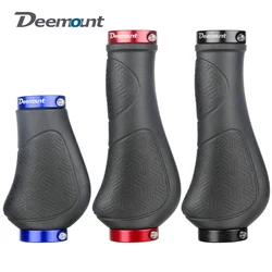 Dual Ring Lock Long Short Handlebar Grips Streamlined MTB Folding Bicycle Twist Shifter Hand Rest Scooter Rubber Casing Sheath
