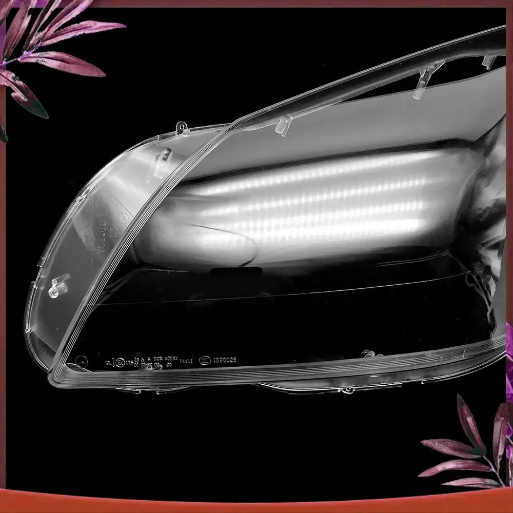 

Durable For Mercedes Benz SLK-Class R172 2011-2015 Headlight Shell Lamp Shade Transparent Lens Cover Headlight Cover