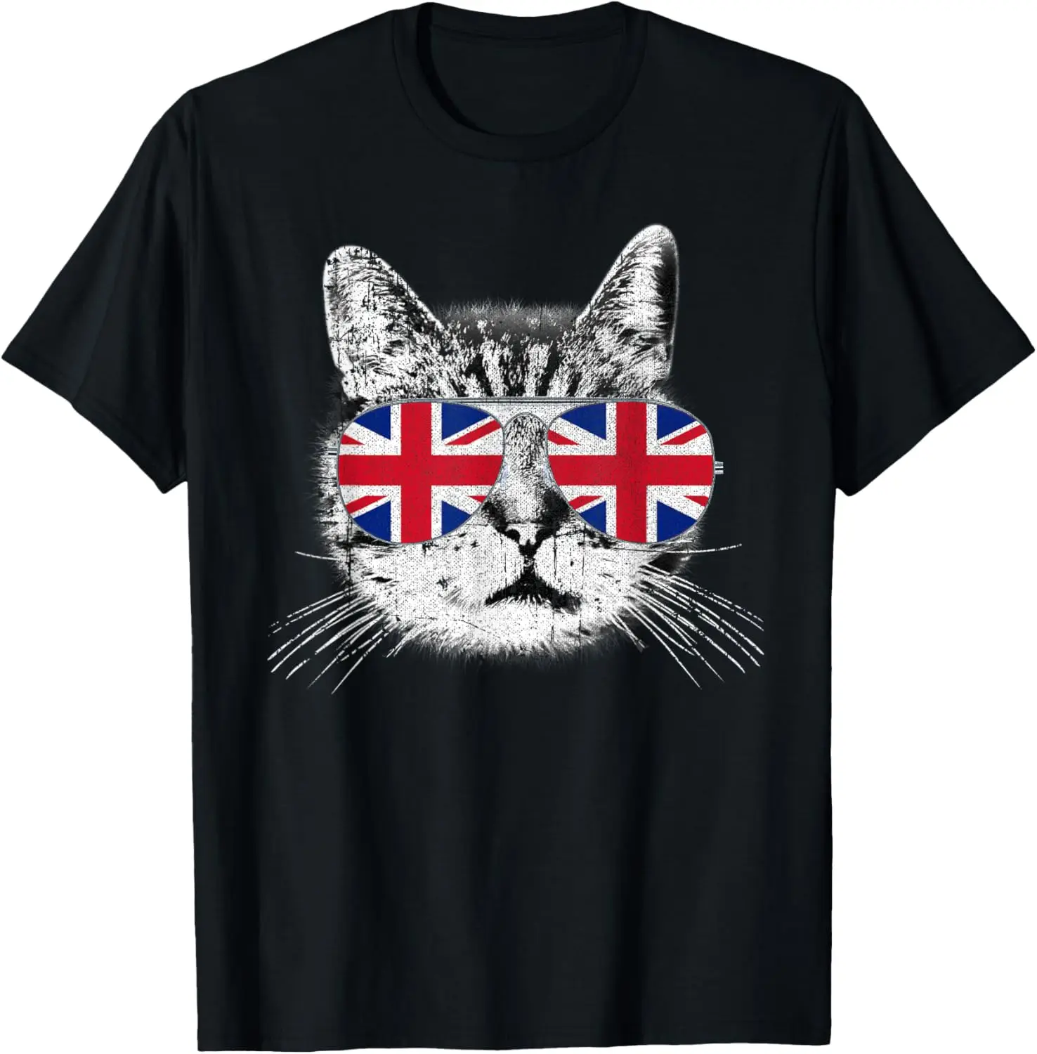 Katze Sonnenbrille Geschenk T-Shirt