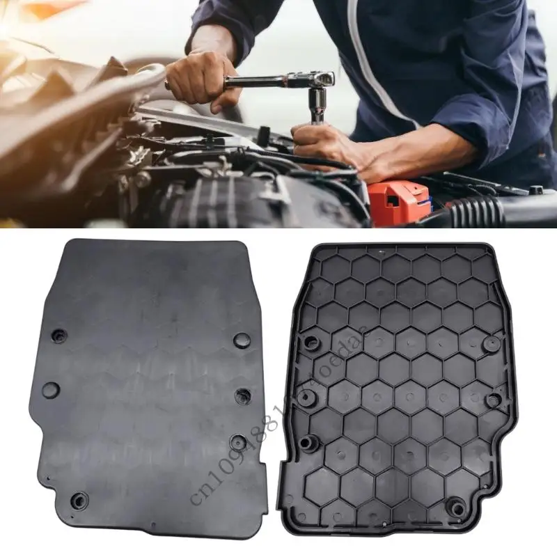Strong ABS Engine Computer Housing CV6Z12B523C Protects Against Dust & Moisture Exact Engine Cover for Car