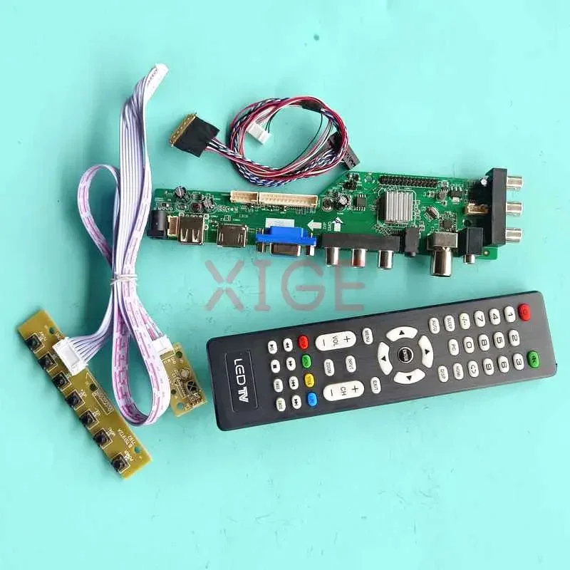 

Плата контроллера драйвера для Φ/TLA2/TLB1/TLD2 LP156WD1-TLA1/T AV/USB/DHMI/VGA 40Pin LVDS DVB-C 15,6 "1600x900 Kit DIY