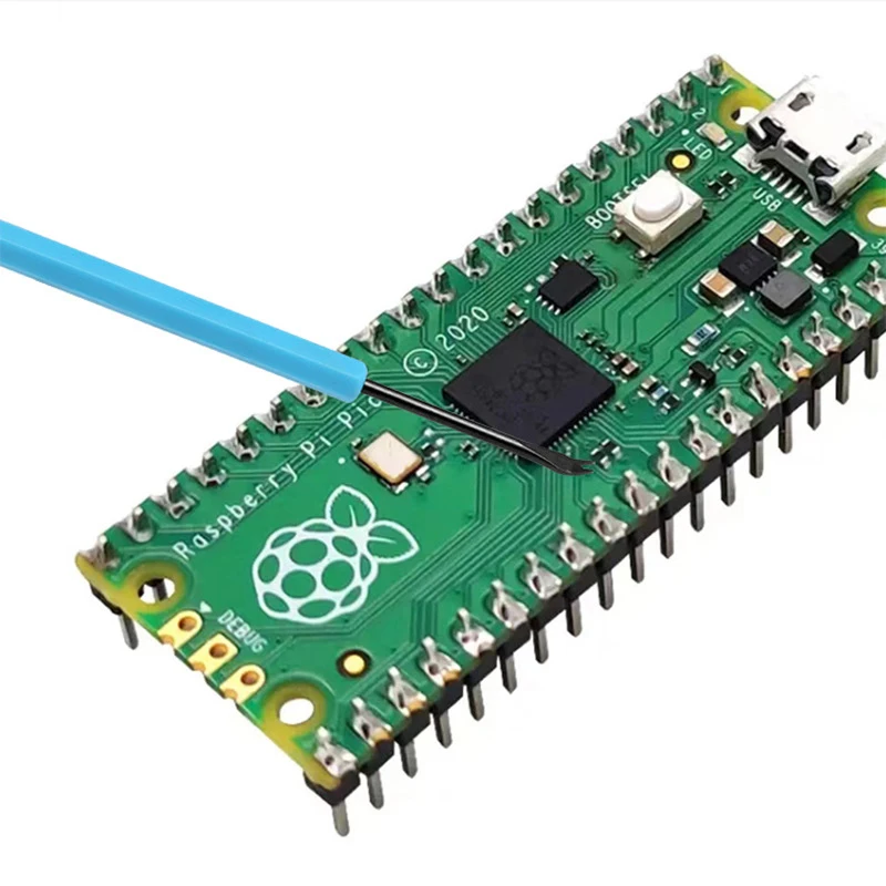 Juego de herramientas de reparación de limpieza de PCB, herramientas de ayuda para desoldar para placas de circuito, 6 uds.