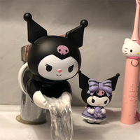 Cartoon Kuromi Melody Faucet Extender Children's Washstand Splash-Proof Artifact Kitchen Silicone Faucet Extender Practical Gift