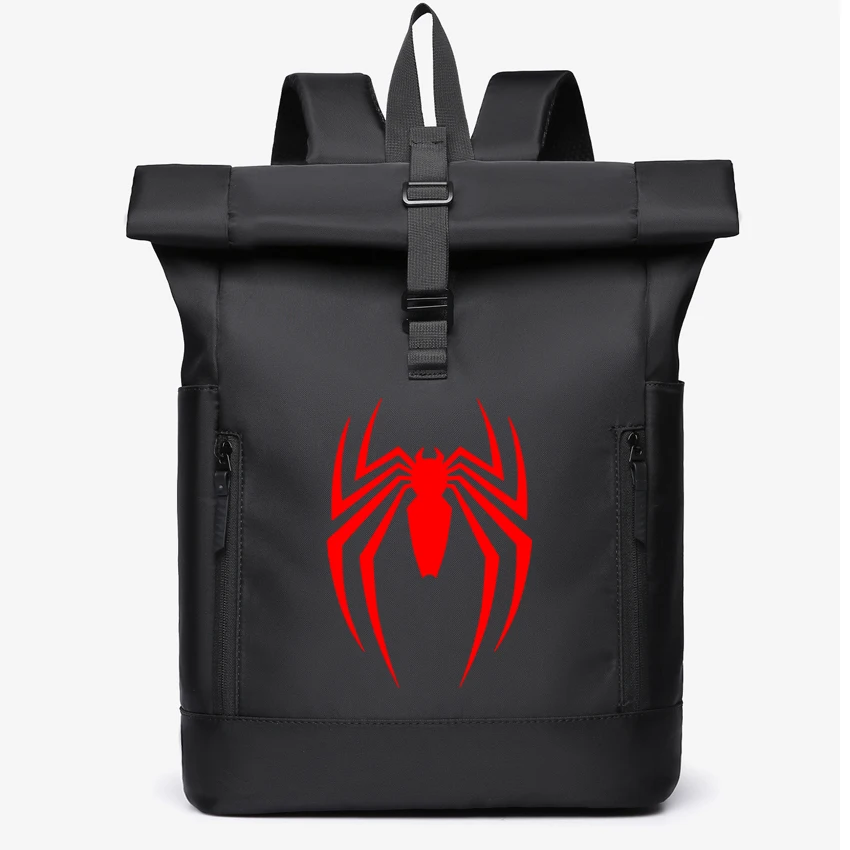 

Travel Backpack Street spider Pattern Printed Men Large Capacity Waterproof 15.6” Laptop Bag Hiking Rucksack Cycling Daypack Bag