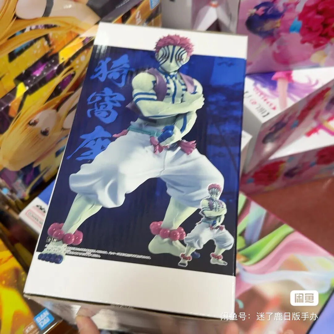 

Оригинальная фигурка Bandai Anime Demon Slayer VIBRATION STARS LIMITED Аказа, коллекционная модель из ПВХ, игрушка-подарок
