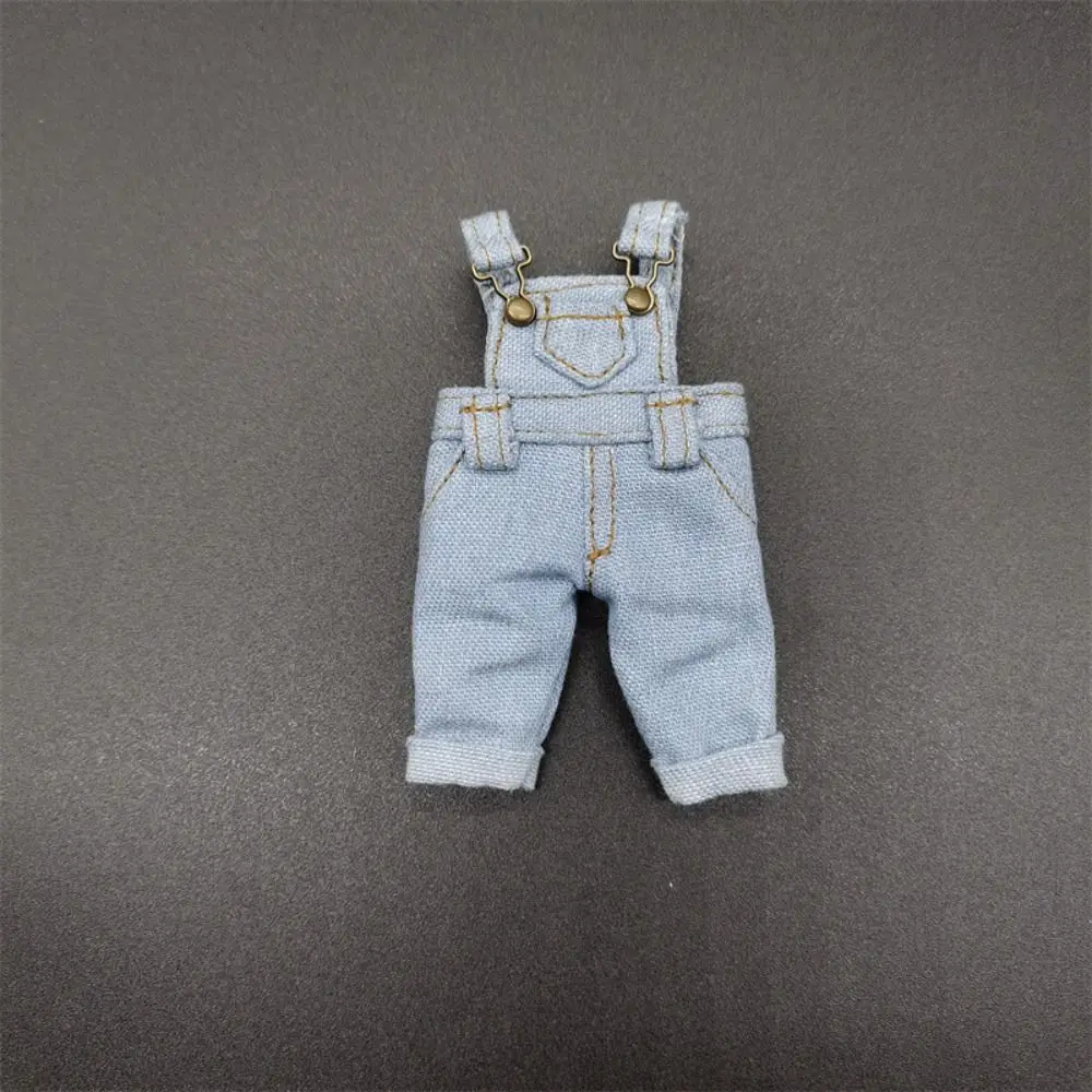 Accesorios Pantalones Pantalones vaqueros Playing House Dress Up Obitsu11 Monos Traje Mini Ropa 1/12Bjd