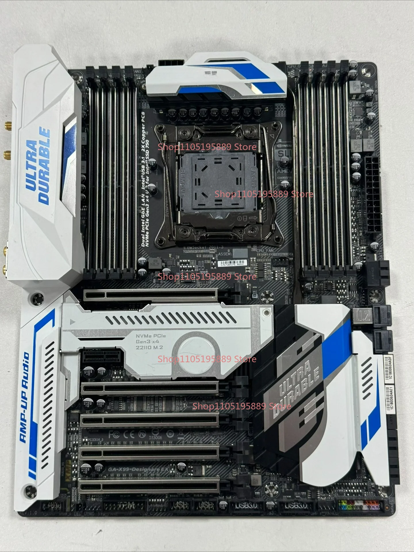 For Gigabyte GA-X99-Designare EX Main Board ATX Large Board, Tested Well