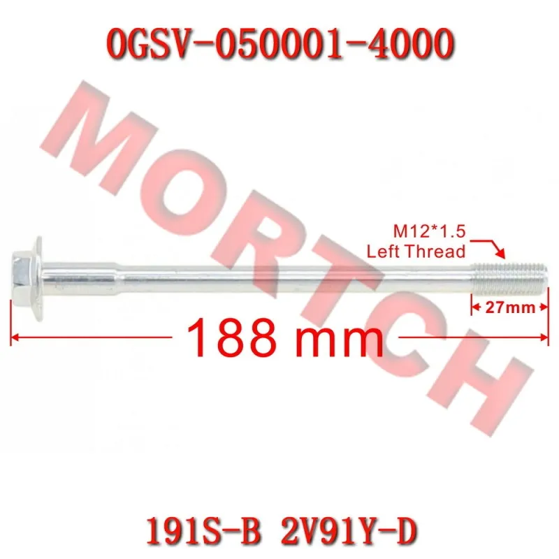 Primary Clutch Bolt Drive Pulley Bolt 0GSV-050001-4000 For CFMoto ZForce 600 625 950 1000 Sport R TRAIL Touring 191S-B 2V91Y-D