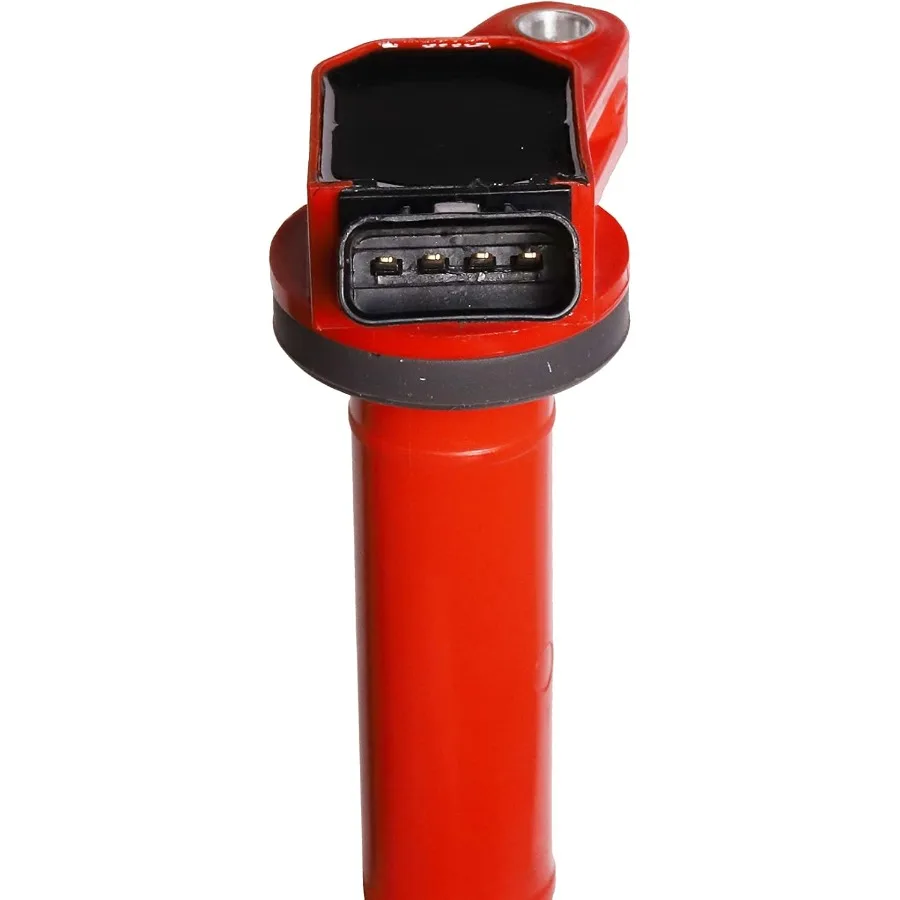 حزمة من 8 ملفات تشغيل محرك UF507 حمراء متوافقة مع محركات 4.6 لتر و5.7 لتر V8 لسيارة Toyota Sequoia Tundra Land Cruiser GX460 LS460 #6