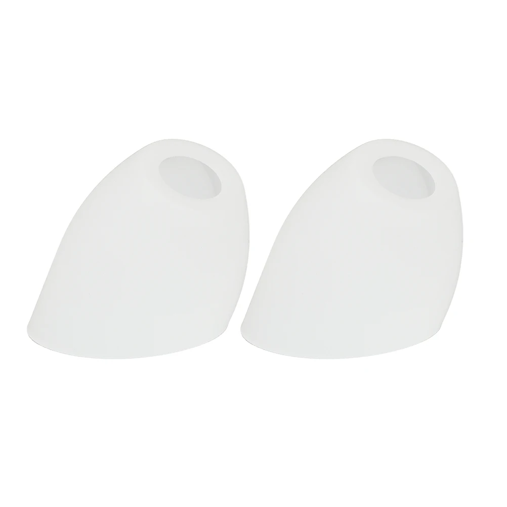 2Pcs Inclined Lampshade Simple Lamp Cover Plastic Lamp Shade Lamp Accessory Tulip Shades for Screen