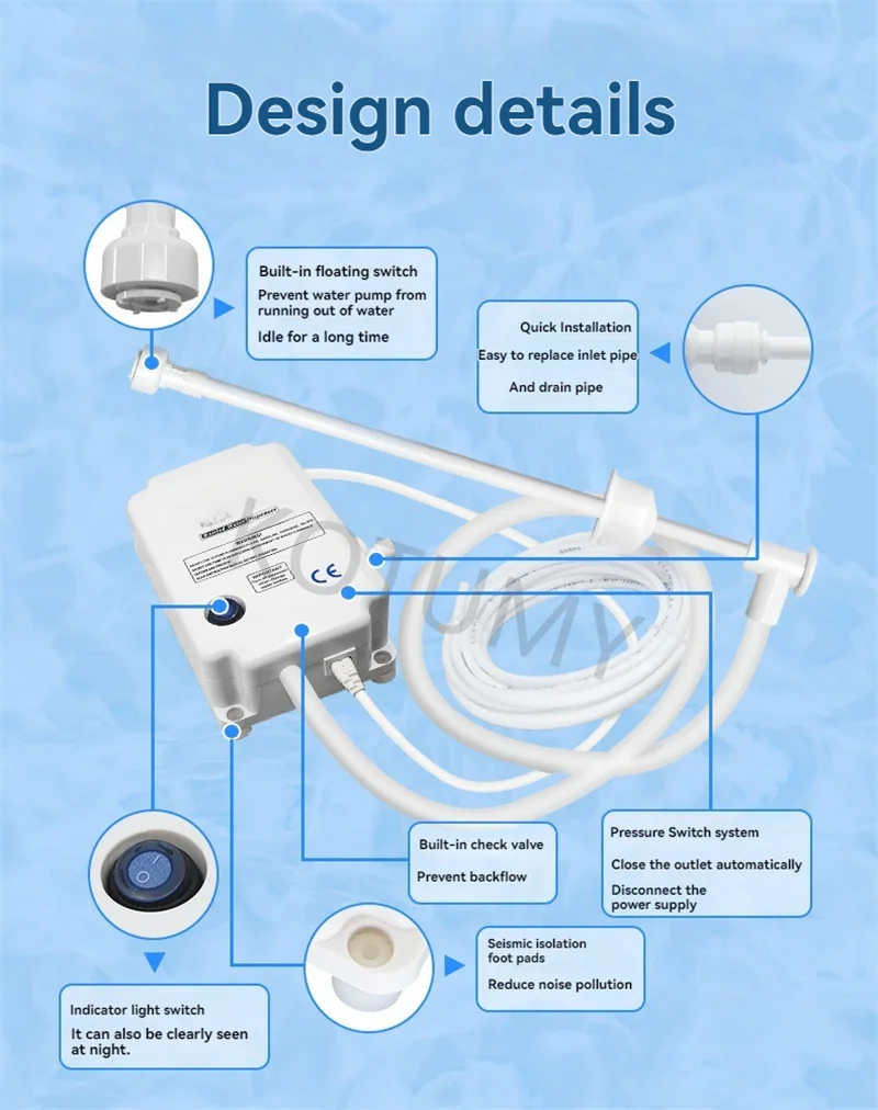 Fully Automatic Electric Gallon Bottle Drinking Water Dispenser Pump Universal Bottle Caliber Frame For Global Household