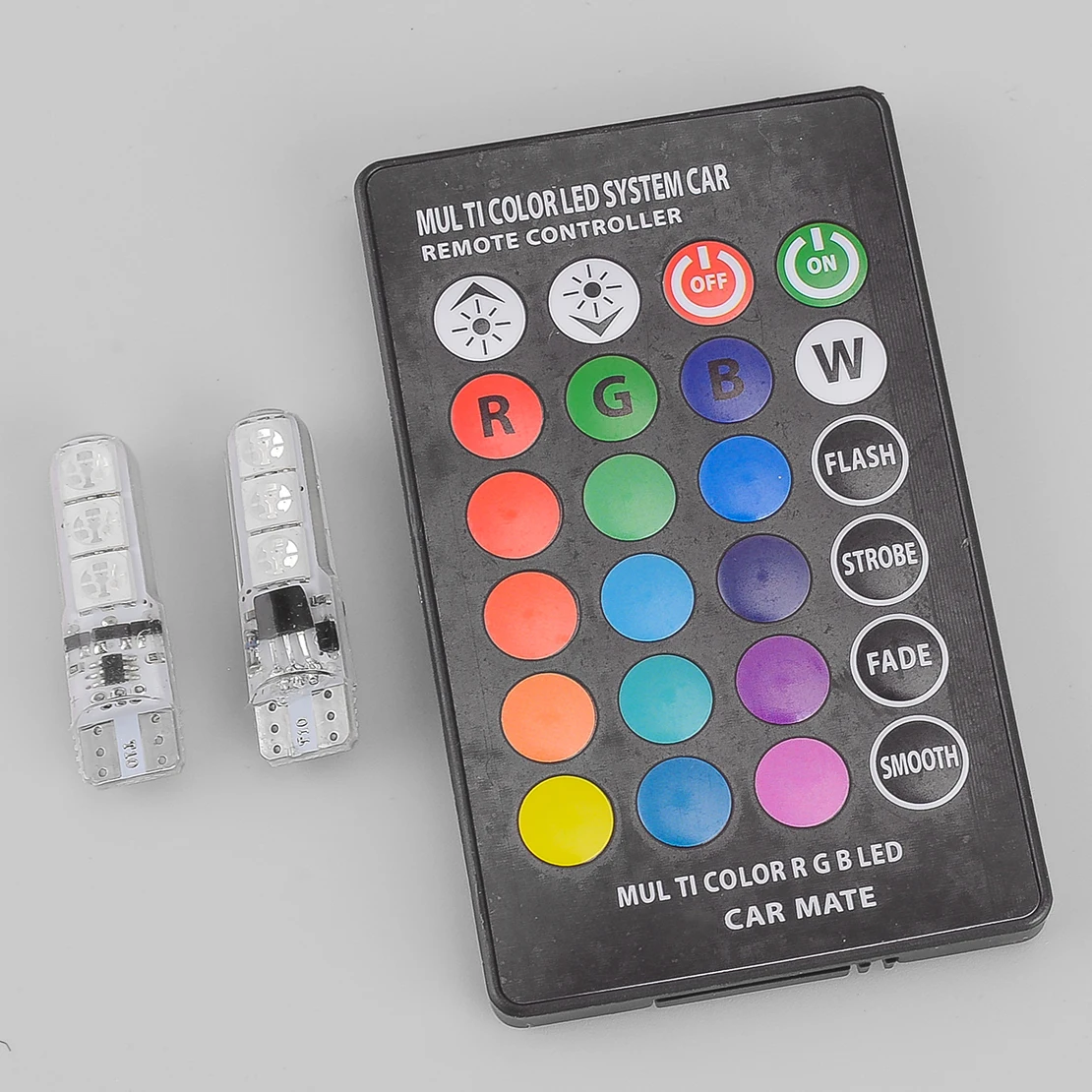 

12 В T10 5050 RGB 6SMD лампа приборной панели, кластер освещения и контроллер, подходит для Toyota Pickup 1989-1991 1992 1993 1994 1995