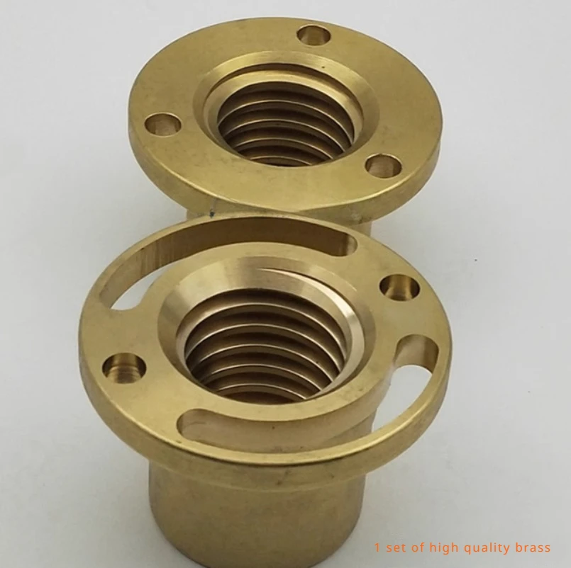 

X /Y /Zaxis Screw Copper Sleeve Nut /bronze Nut 32*5/35*5mm Left/Right-hand Rotation Thread CNC Milling Machine for Bridgeport