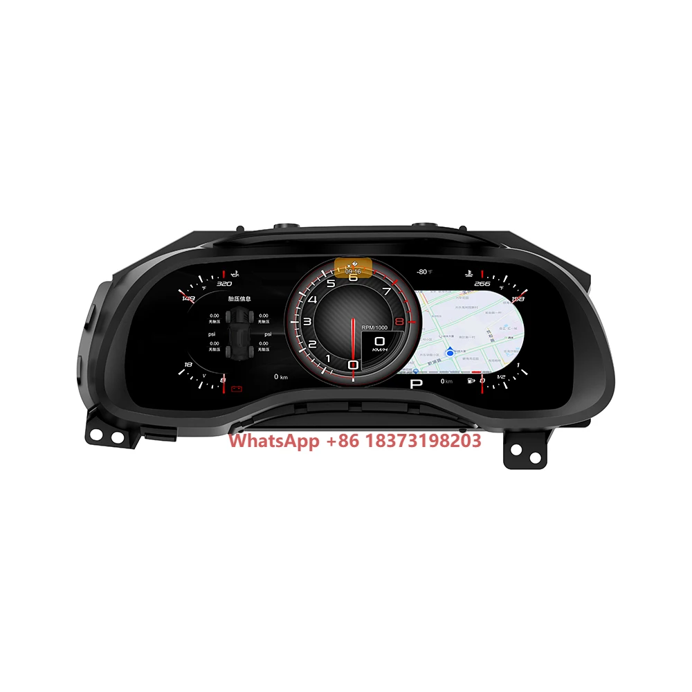 

12.3 Inch LCD Digital Cluster Dashboard Panel Instrument Cluster for Chevrolet Onix 2020-2023 Steering Wheel Control