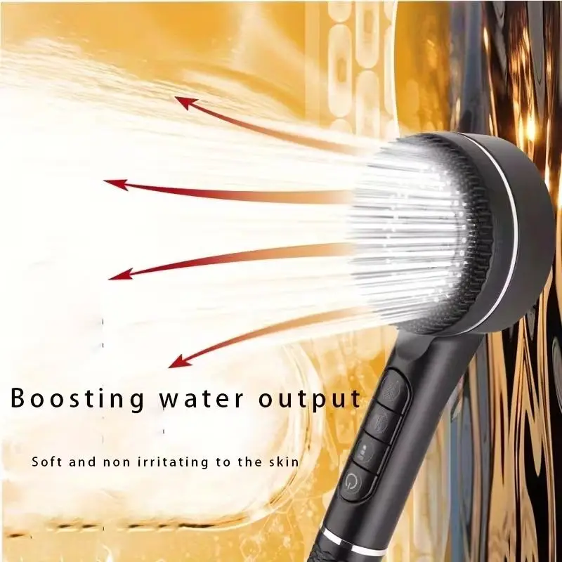 

4‑Mode Filtered Handheld Showerhead