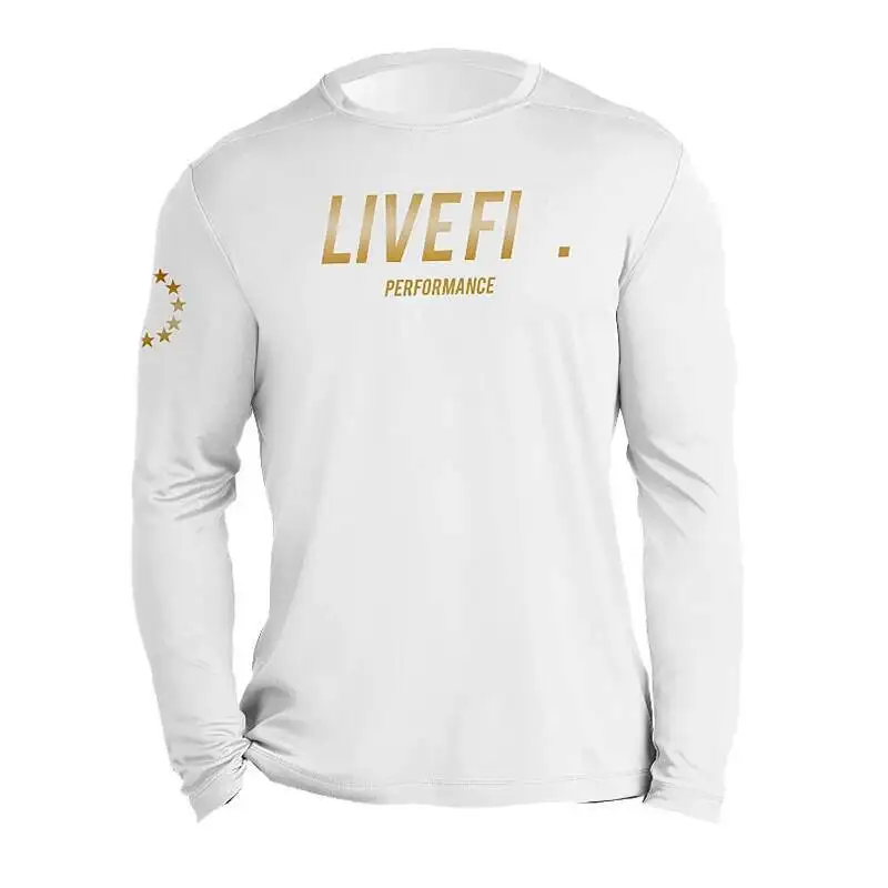 Мужская футболка S Gym с длинным рукавом Fiess Running Быстросохнущая майка Модная футболка с круглым вырезом Мужская повседневная одежда Топы Топы