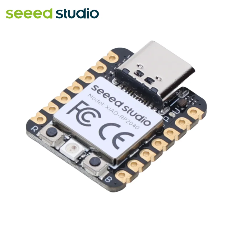 Seeed Studio XIAO RP2040 Support Arduino, MicroPython, CircuitPython, Dev Board Based On Raspberry Pi RP2040, Microcontroller view 2