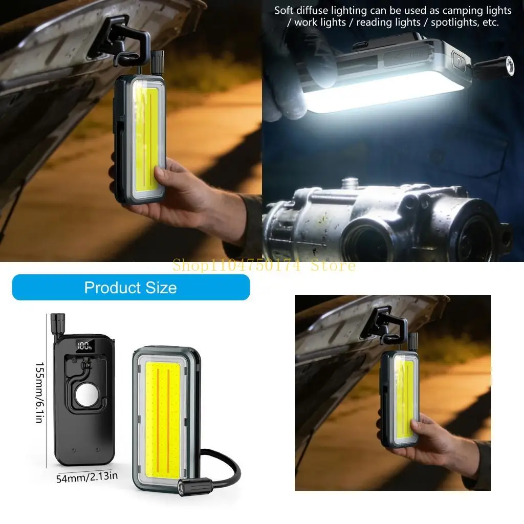 充電式作業灯ポータブル投光器車の修理緊急ランプ永続的なトップセール