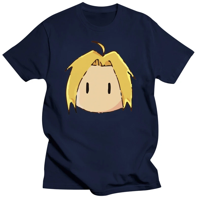 Full Metal Alchemist T-Shirt White Color with Black Sleeve Anime Full Metal Alchemist T Shirt Top Tees Tshirt PLUS SIZE