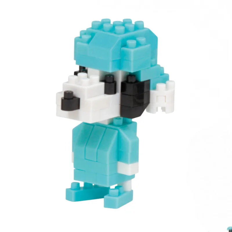 

Snoopy Kawaii Nanoblock Joe Cool Mininano Edition Micro Sized Building Blocks Set DIY Assembly Gift Idea Peanuts Series 2 Toy