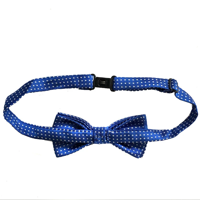 Kid Children Boy  Bow Tie  Polka Dot  Bowtie  Smooth Necktie Soft Butterfly Wedding Prom Party