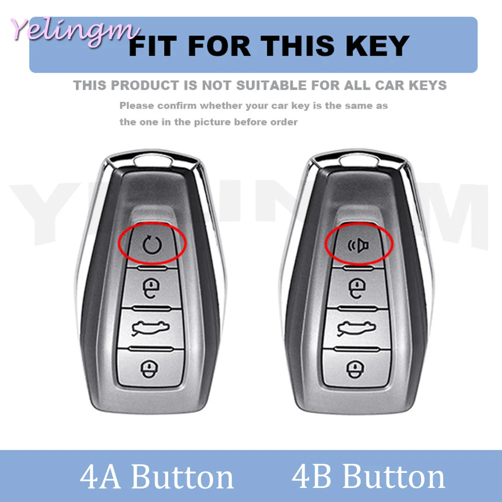 For Geely Emgrand Global Kulrey Hawk GX7 Okavango NL3 SUV GT GC9 Coolray X6 X7 EX7 Geometry C TPU Car Key Cover Case Keychain