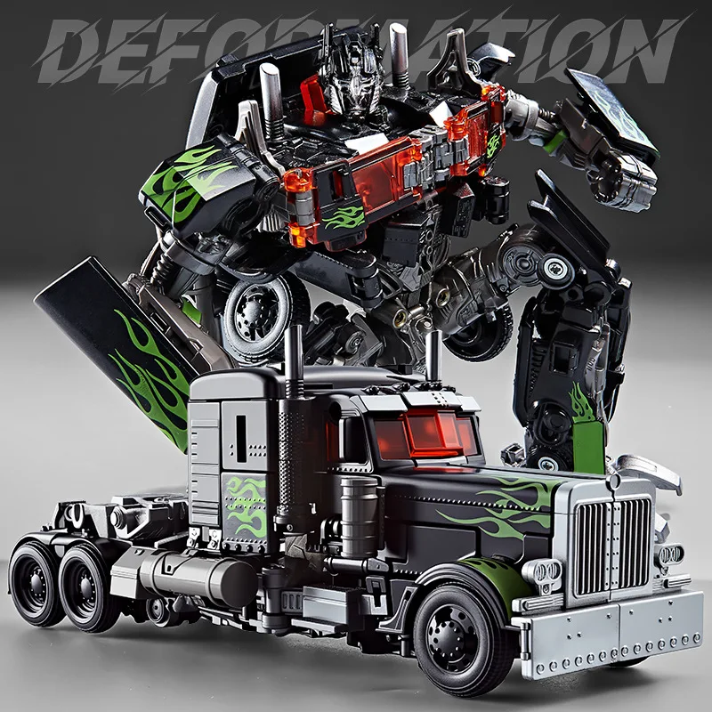 Transformatiespeelgoed Robotauto Legering Kunststof YS04A Optimu Prim Action Figure Anime Movie Series Kinderen Verjaardagscadeau