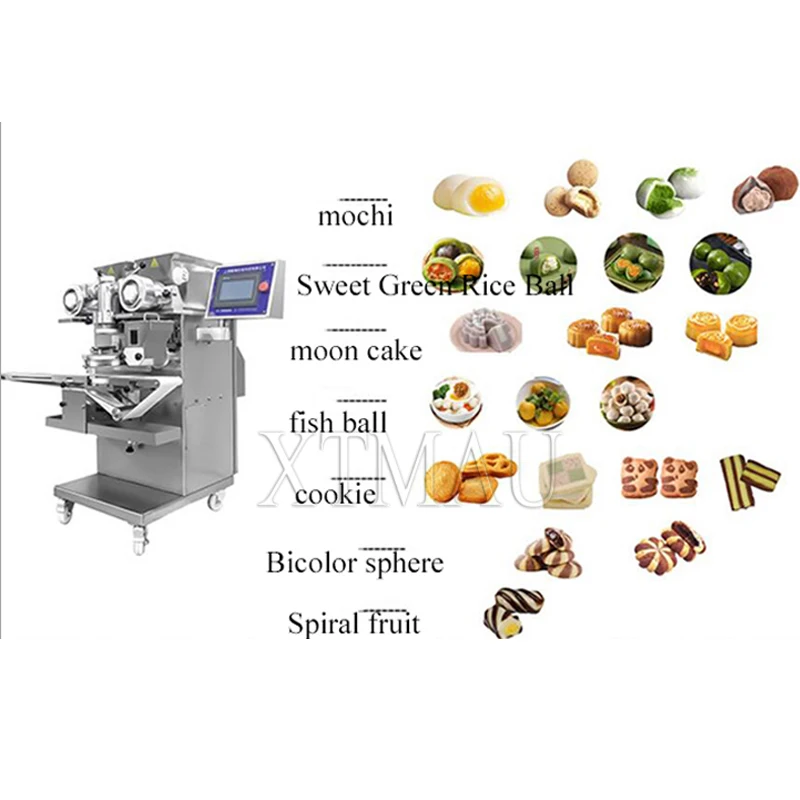 Crispy Sesame Balls Cheese Machine Dough Divider Tang Yuan Glutinous Rice Ball Maker  Food Grain Product Making Machines