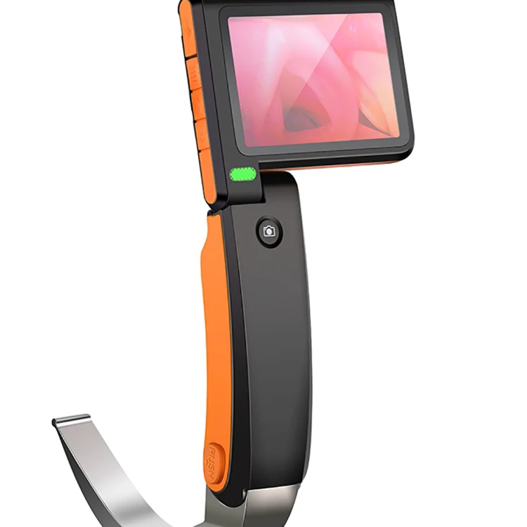 portable digital video laryngoscope with a built-in rechargeable lithium battery ENT Equipment with low price