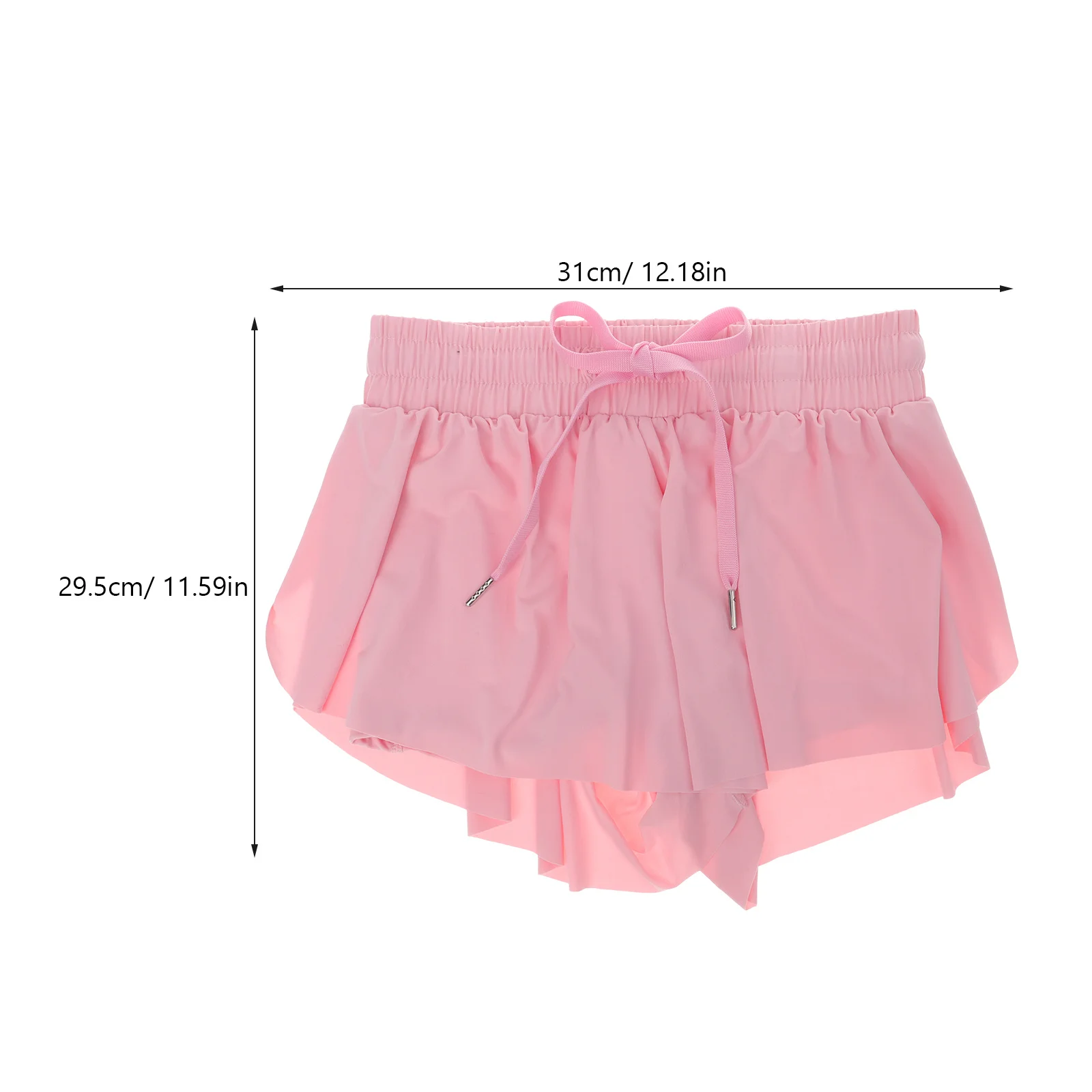Skort for Woman Height 130cm Stretch Skorts Workout Sports Skirt Golf Tennis Running Skirt with Shorts Skorts for Woman