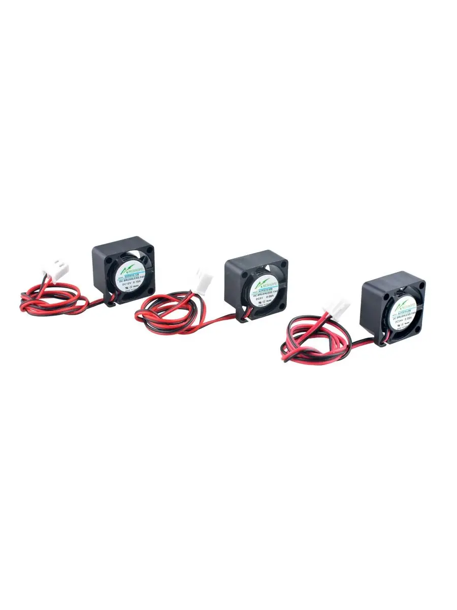 Mikro wentylator chłodzący ACP2010 2cm 20mm 20x20x10mm DC5V 12V 24V 0.10A 2-pinowy do drukarki, zasilacza, Raspberry Pi — zdjęcie produktu 7