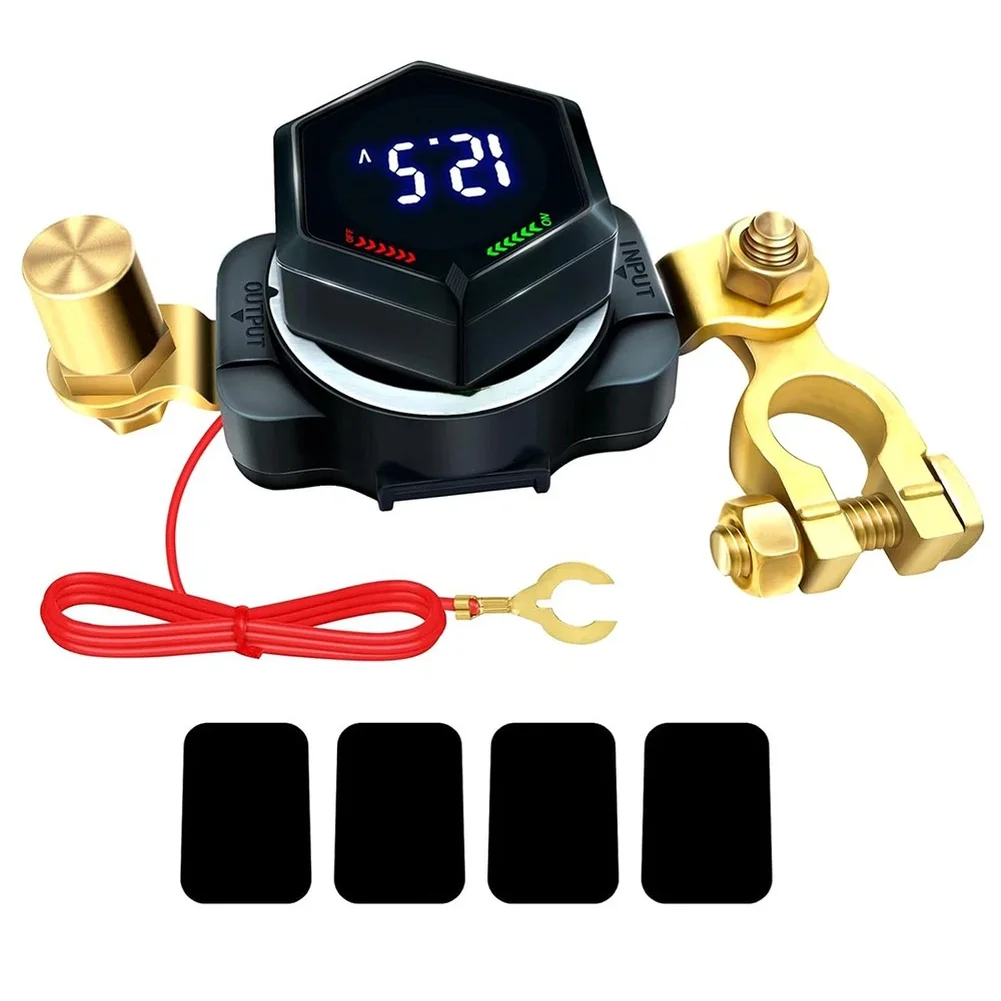 

Car Top Post Battery Disconnect Switch 5-80V Marine Battery Cut-Off Switch Isolator Car Accessories