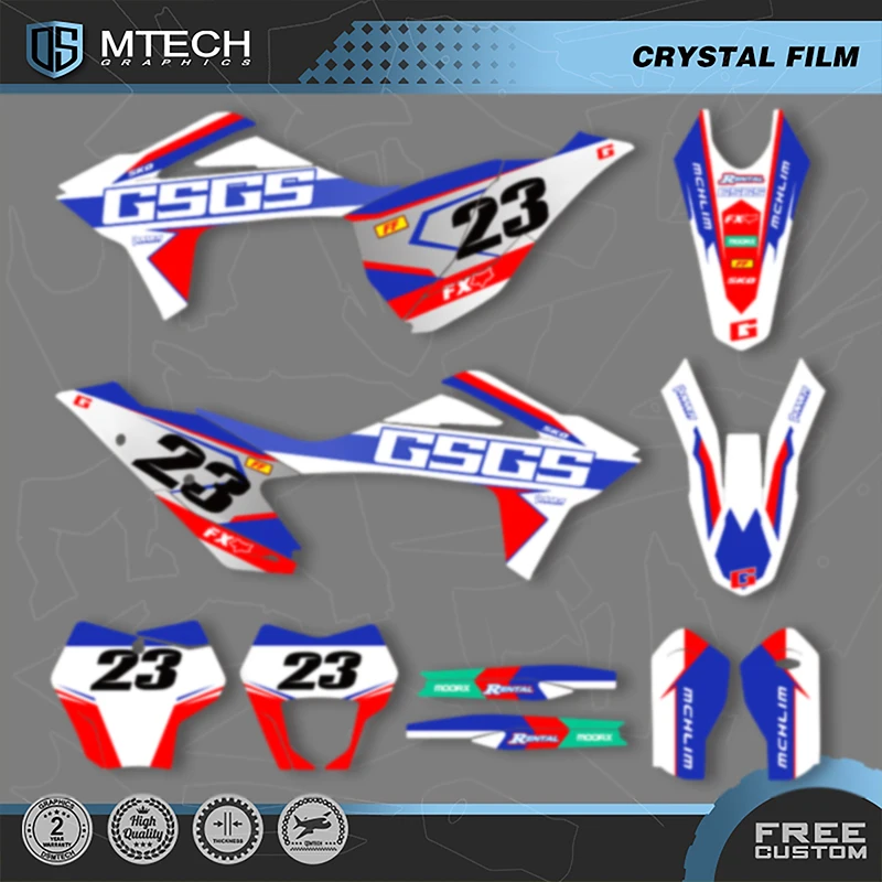 

DSMTECH Custom Graphics Background Decals Stickers Kits for Gasgas Gas Gas EC MC 150 200 250 300 350 400 450 2021 2022 2023 003