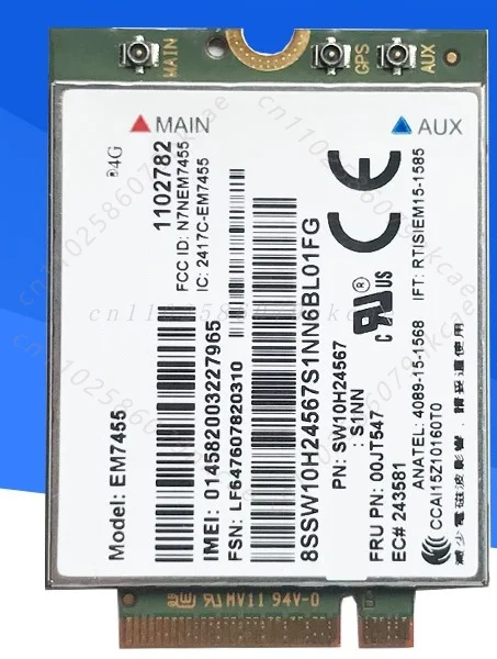 Original for X270T470T470S T470P P51P71S 2017 X1 4G Modular Network Card EM7455