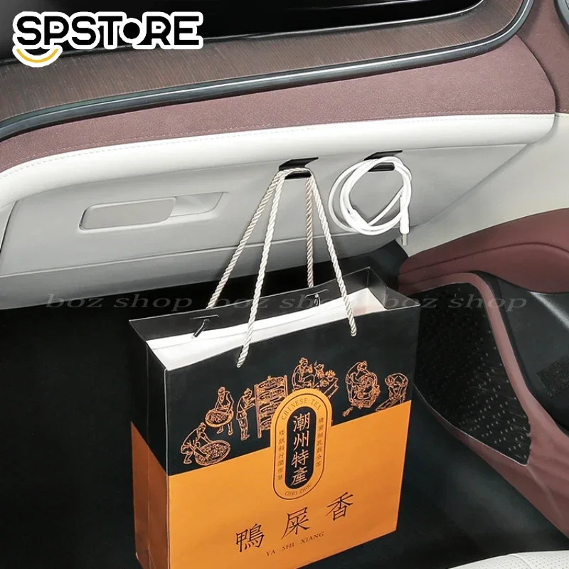 

For BYD Seal DMI EV Car Convenient Hook Co-pilot Glove Box Storage Hook Car Interior Storage Artifact