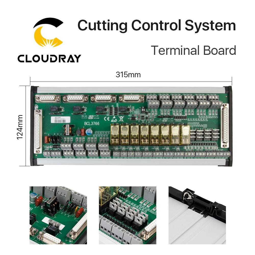 Cloudray Friendess FSCUT Laser Cutting Machine Control System FSCUT3000S For Metal Cutting