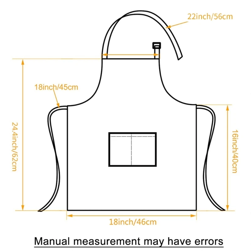 Kids Solid Color Adjustable Apron And Mushroom Hat Set Children Kitchen Chef Costume For Cooking Baking Painting Outfits