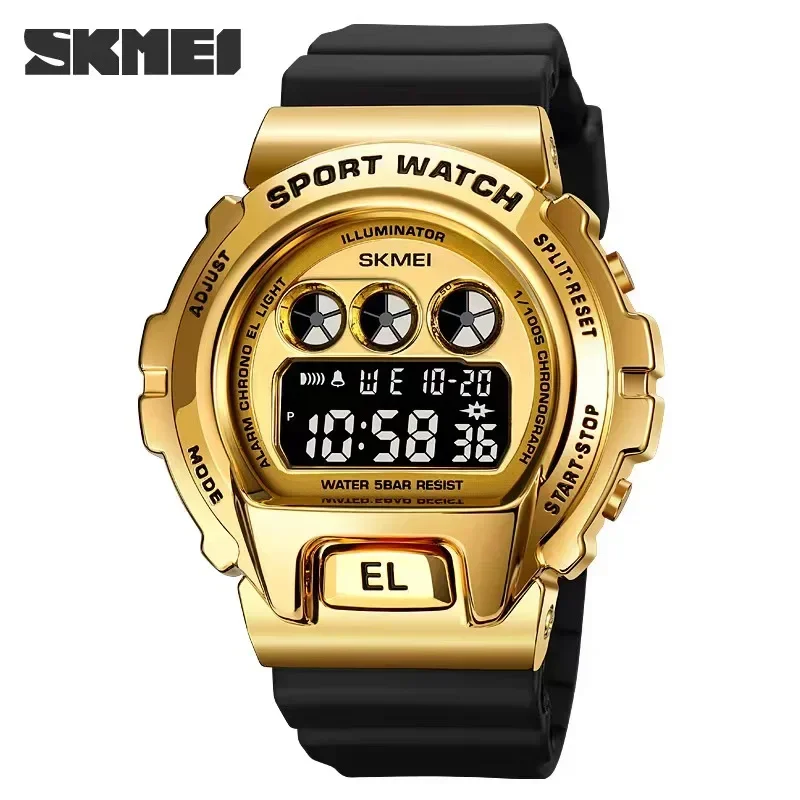 SKMEI Japan Digital movement Alarm Clock reloj hombre Chrono Sport Watch Mens 5Bar Waterproof Wristwatches 1905