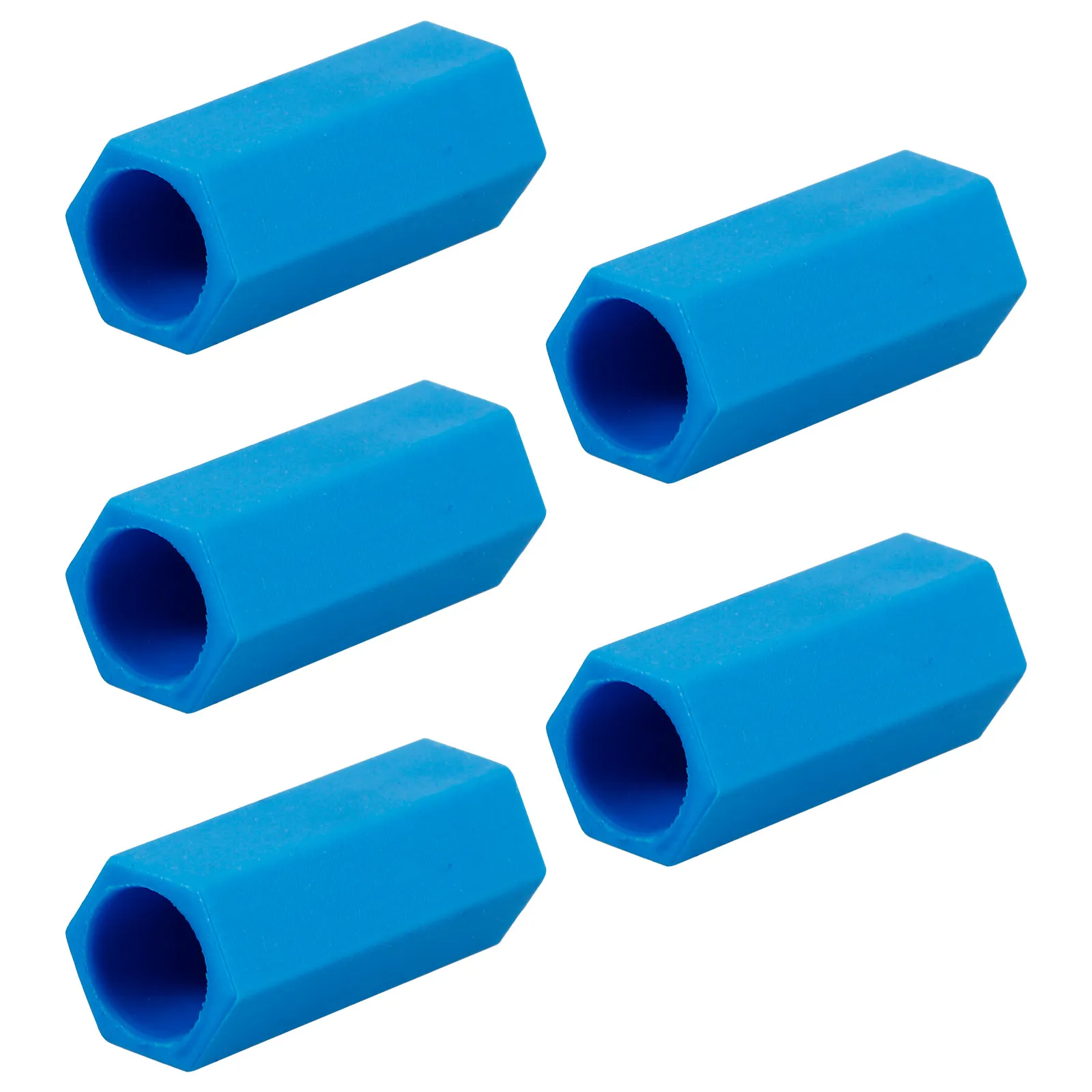 

5 шт. сменных наконечников для бильярдных киев, пластиковые, с гладкой поверхностью, для лучшего контроля, силы и направления удара, портативные