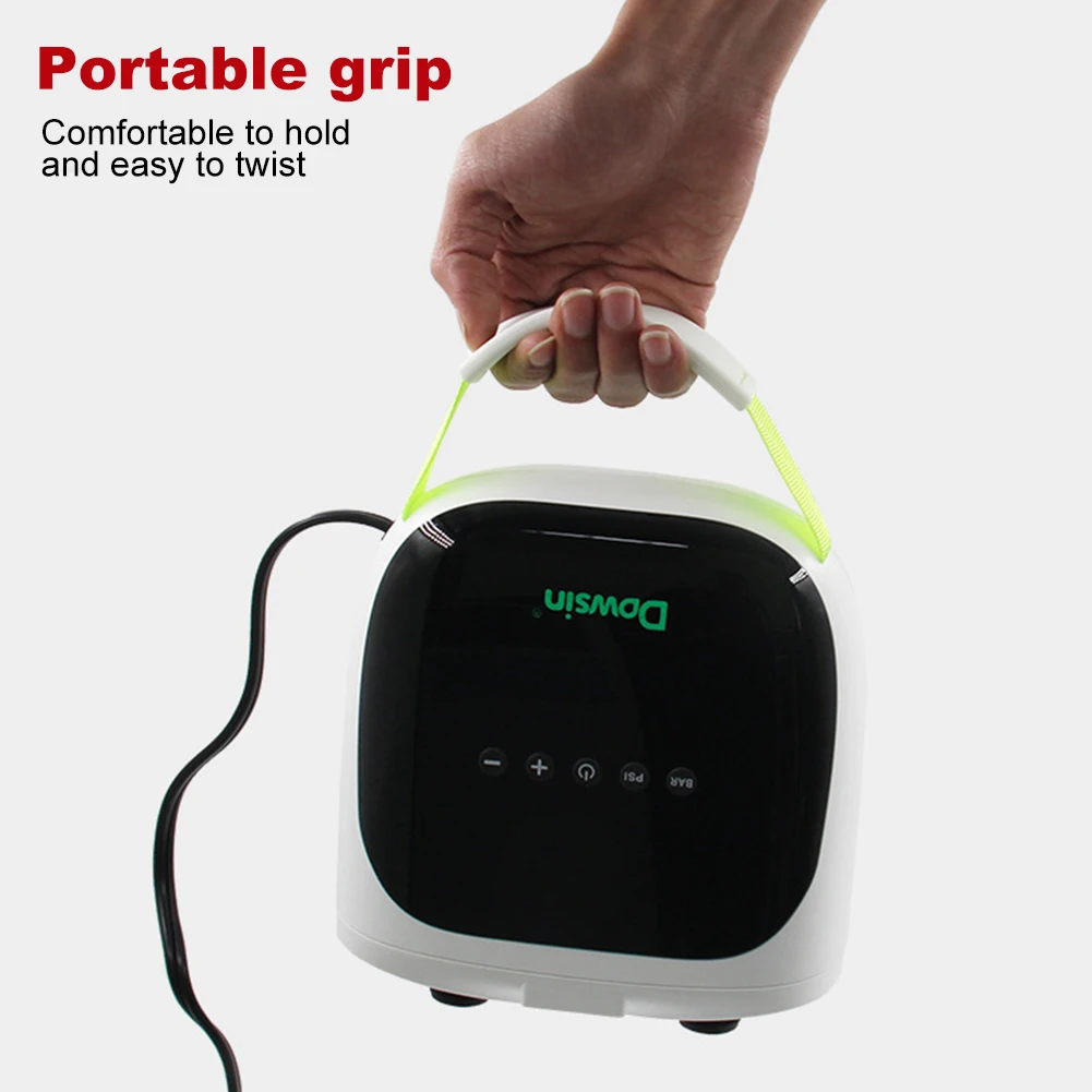 Paddle Board Pump with 6 Nozzles Air Mattress Pump Dual Stage Inflation Auto-Off for Inflatable Paddle Boards Boats Mattress